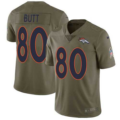 Nike Broncos 80 Jake Butt Olive Salute To Service Limited Jersey Dzhi,We sell and wholesale Nike Broncos 80 Jake Butt Olive Salute To Service Limited Jersey Dzhi on line form chian!